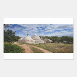 Trulli houses in Puglia/Apulia Sticker