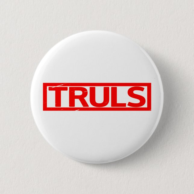 Truls Stamp 2 Inch Round Button (Front)