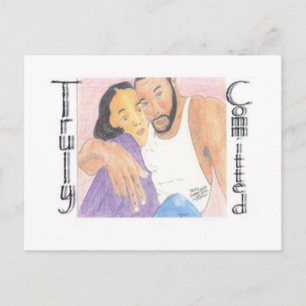 Truly Committed Postcard