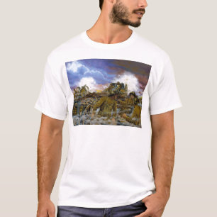 Truman's Battery by Dominic D'Andrea T-Shirt