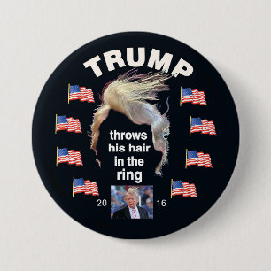 Trump 2016 3 inch round button