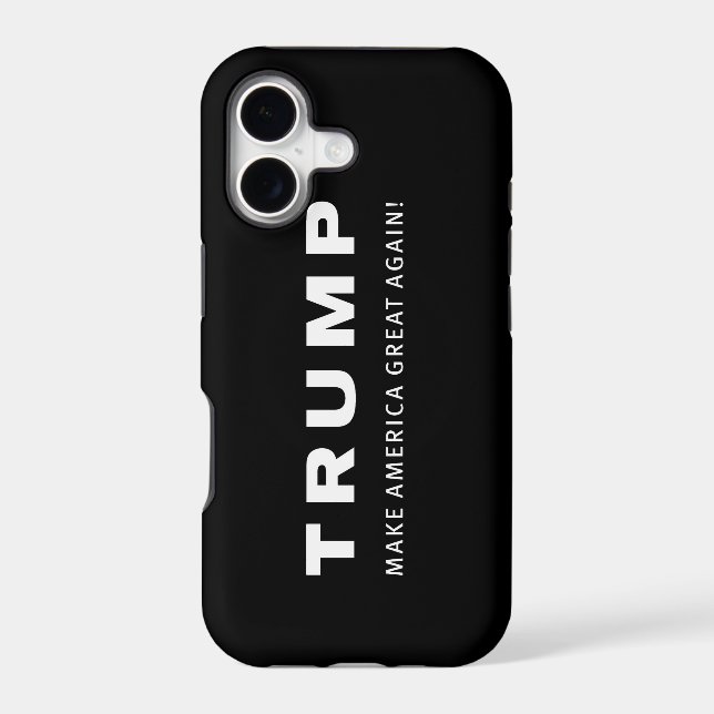 TRUMP 2016 BLACK iPhone case (Back)