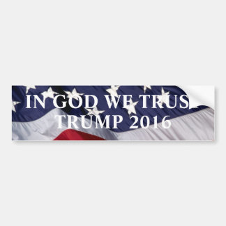 TRUMP 2016 Bumper Sticker