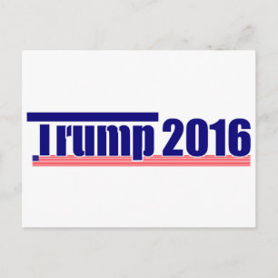 Trump 2016 postcard