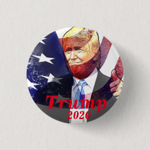 Trump 2020 1 inch round button