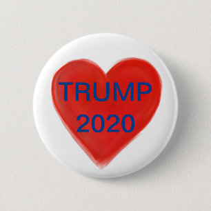 TRUMP 2020 2 INCH ROUND BUTTON