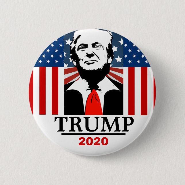 TRUMP 2020 2 INCH ROUND BUTTON (Front)