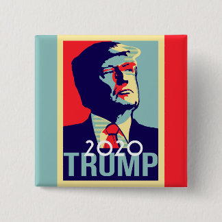 Trump 2020 2 inch square button