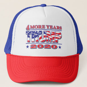 Trump 2020 4 More Years Trucker Hat