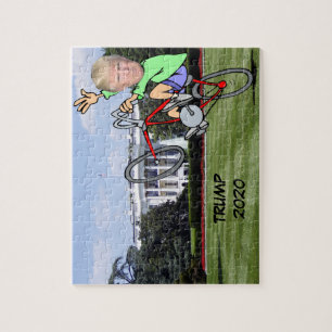TRUMP 2020-BIKE JIGSAW PUZZLE
