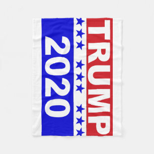 Trump 2020 fleece blanket