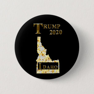 TRUMP 2020 IDAHO 2 INCH ROUND BUTTON