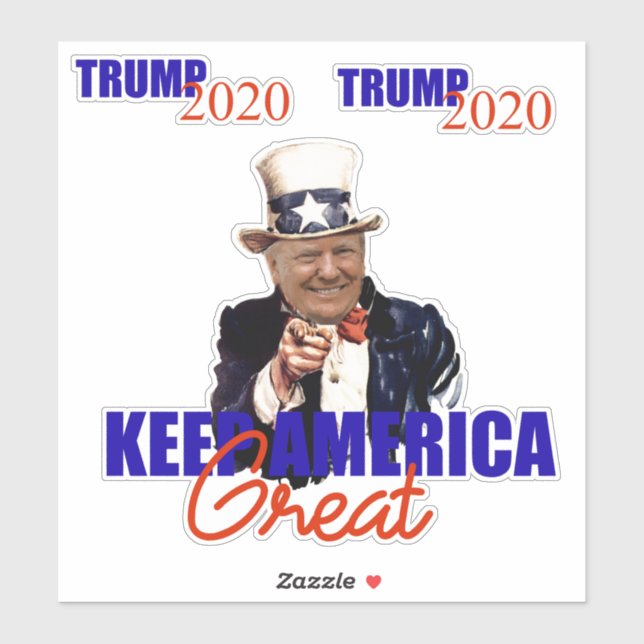 TRUMP 2020 KEEP AMERICA GREAT (Sheet)