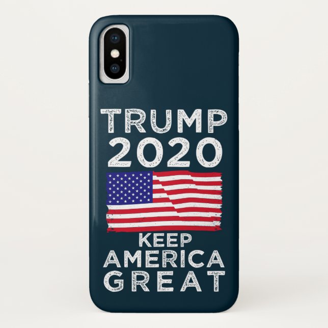 Trump 2020 : Keep America Great Case-Mate iPhone Case (Back)