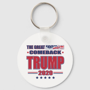Trump 2020 Keep America Great Keychain