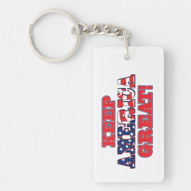Trump 2020 Keep America Great Keychain (Front)