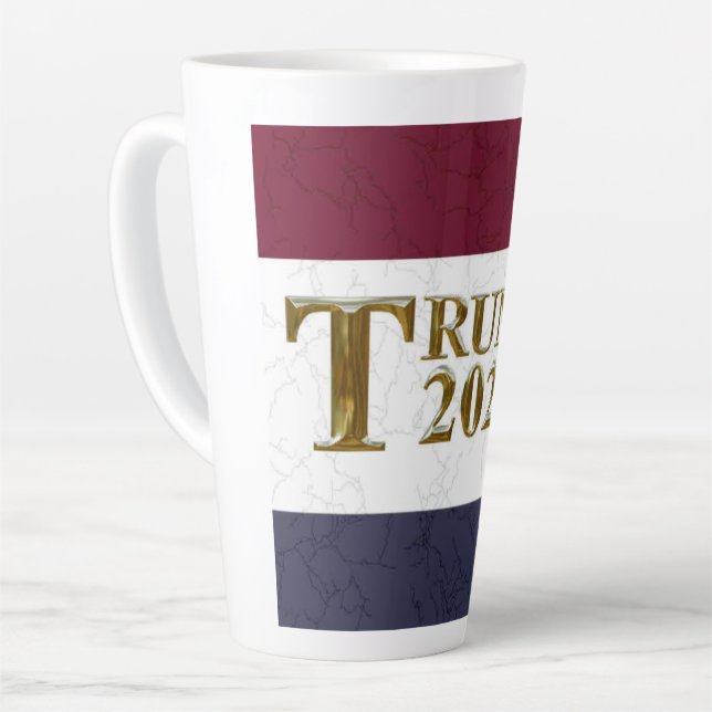 TRUMP 2020 LATTE MUG (Left Angle)
