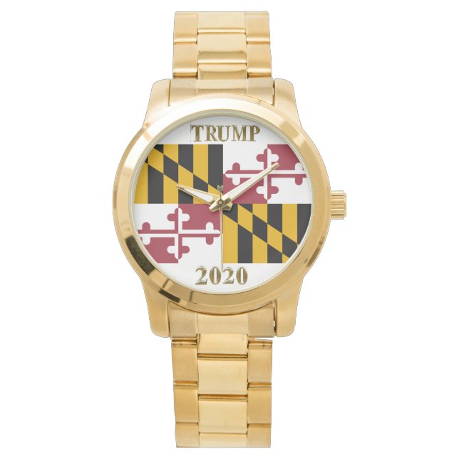TRUMP 2020 MARYLAND WATCH (Front)