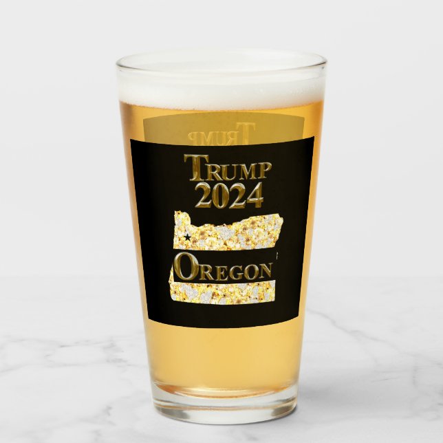 TRUMP 2020 OREGON GLASS (Front Filled)