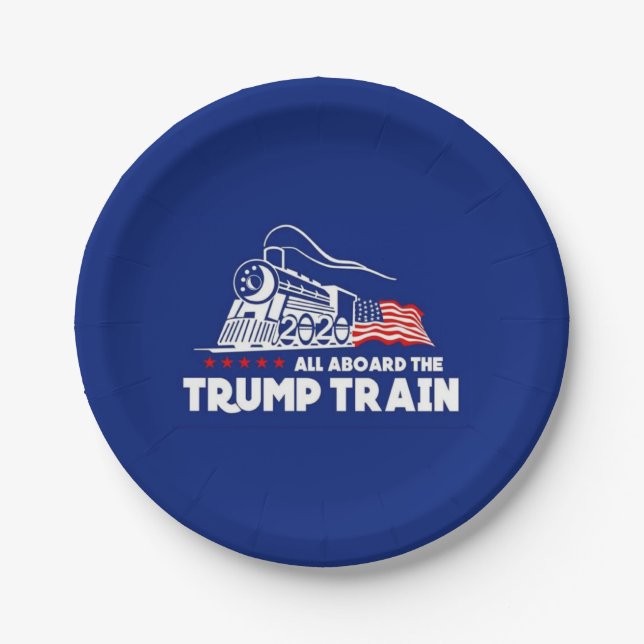 TRUMP 2020 PAPER PLATE (Front)