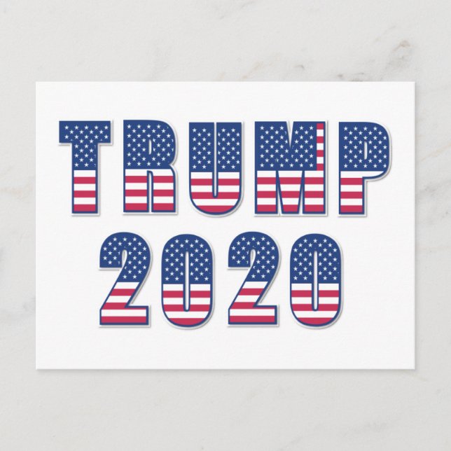 Trump 2020 postcard (Front)