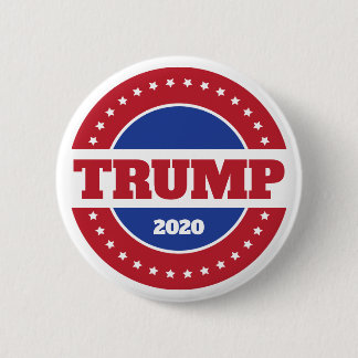 Trump 2020 Red White and Blue 2 Inch Round Button
