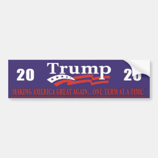 Trump 2020 Reelection Bumper Sticker