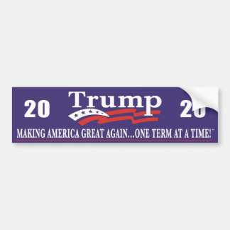 Trump 2020 Reelection Bumper Sticker