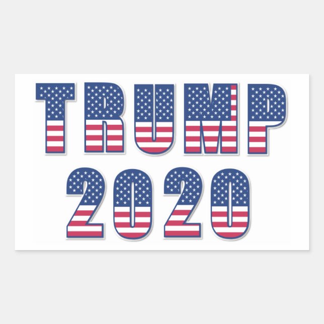 Trump 2020 sticker (Front)