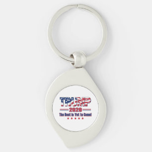 Trump 2020 The Best is Yet to Come Keychain