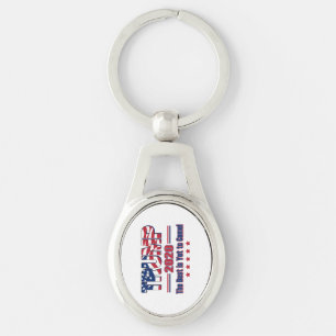 Trump 2020 The Best is Yet to Come Keychain