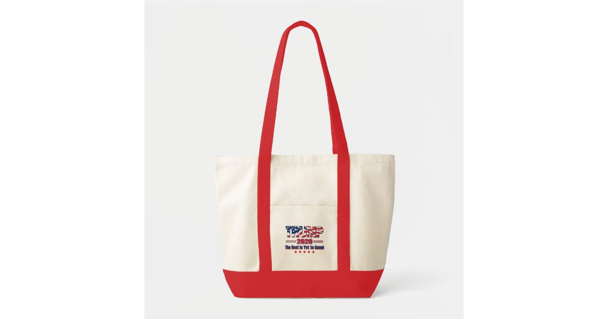 Trump 2020 The Best is Yet to Come Tote Bag | www.neverfullbag.com