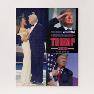 Trump 2020 The Great American Comeback Jigsaw Puzzle