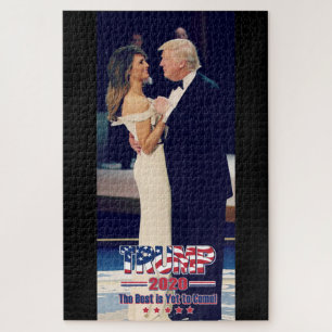 Trump 2020 - Trump and Melania Dance Jigsaw Puzzle