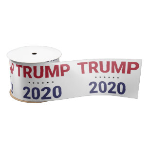 Trump 2020 (US Election) Satin Ribbon