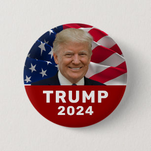 Trump 2024  2 inch round button