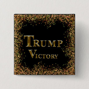 TRUMP 2024 2 INCH SQUARE BUTTON