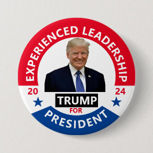 TRUMP 2024 3 INCH ROUND BUTTON