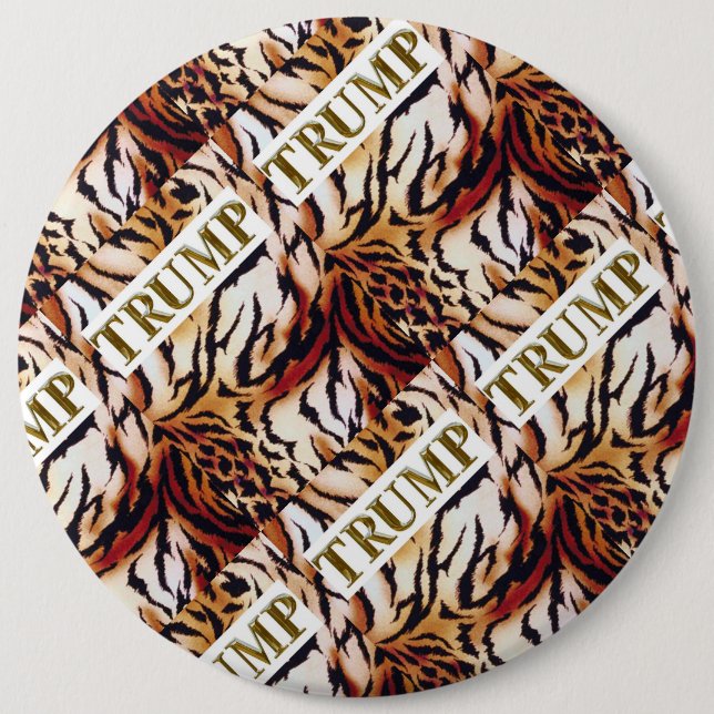 TRUMP 2024 6 INCH ROUND BUTTON (Front)