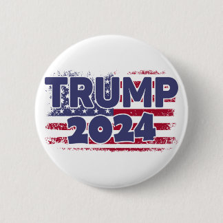 Trump 2024 America 2 Inch Round Button