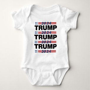  Trump 2024 Baby Bodysuit