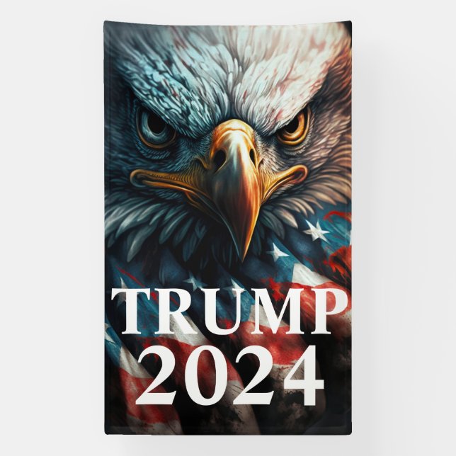 Trump 2024 banner (Vertical)