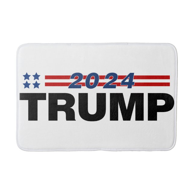 Trump 2024 bath mat (Front)
