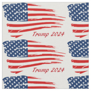 Trump 2024 Battle Flag Fabric