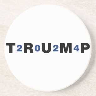 Trump 2024 Blue Coaster