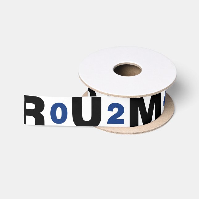 Trump 2024 Blue Satin Ribbon (Spool)