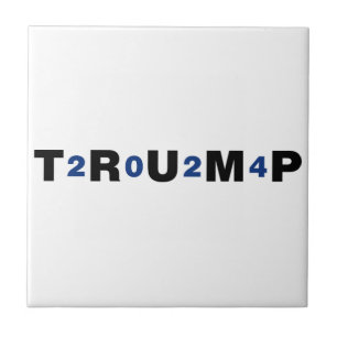 Trump 2024 Blue Tile