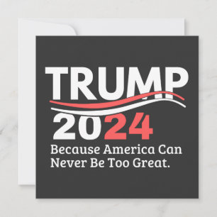 trump 2024 bumper invitation