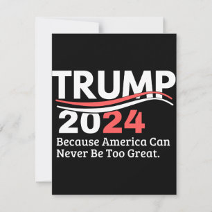 trump 2024 bumper save the date