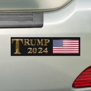 TRUMP 2024 BUMPER STICKER